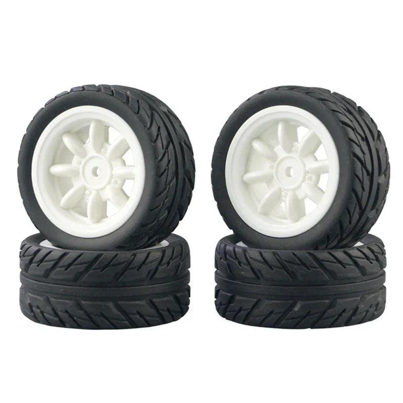 4Pcs Rubber Tire Wheel Tyre For SG1603 SG1604