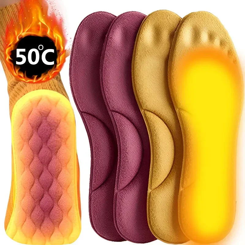 2Pairs Self Heating Insoles Thermostatic Thermal Insole Massage