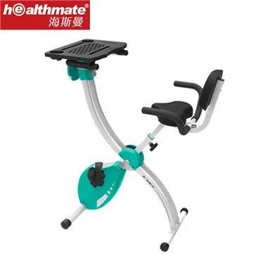 Folding Magnetic Exercise Bike plate Foldable X Bike