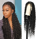 kalyss 32" Square Knotless Locs Briaded Wigs Full