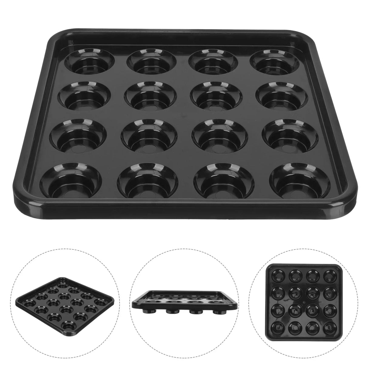 Billiards Tray Pool Table Accessories Plastic Ball Holder