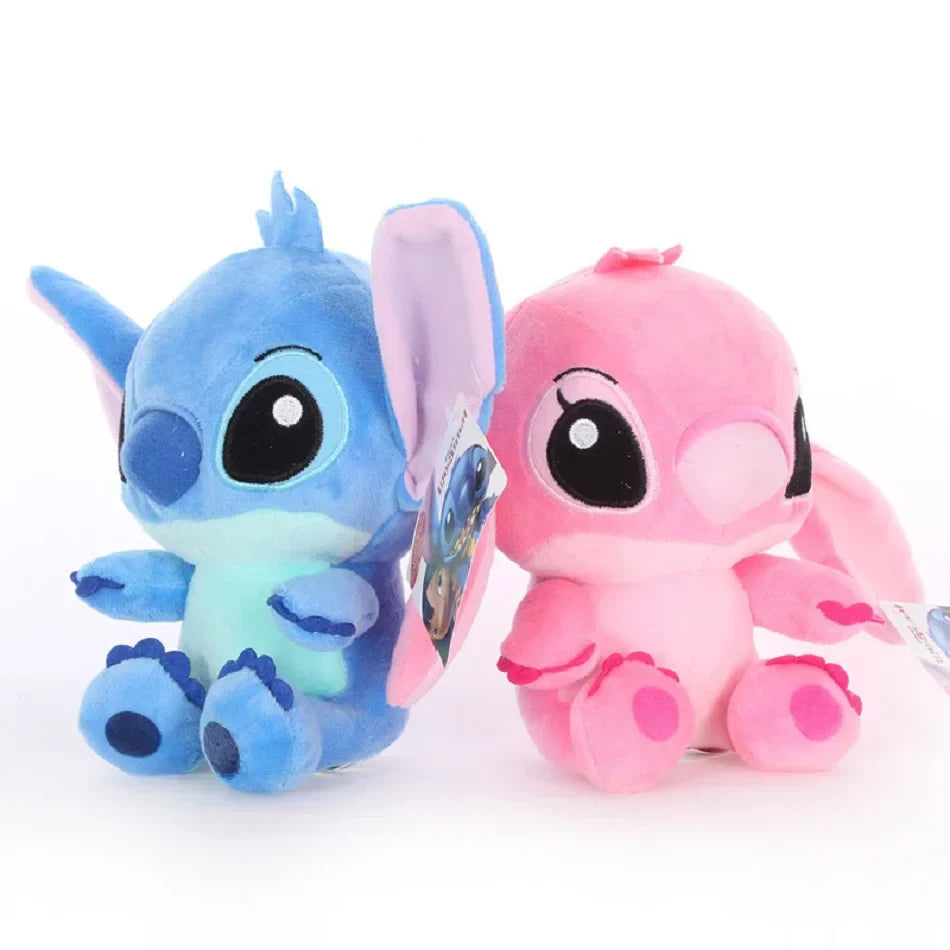 20cm Disney Anime Stitch Plush Stuffed Kawaii Toys