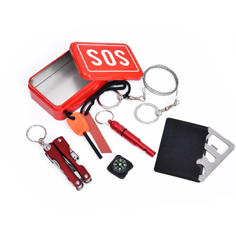 2024 New Survival Equipment Emergency Survival Kit Outdoor