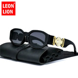 LeonLion Vintage Oval Sunglasses Women Brand Designer Glasses