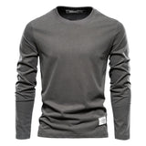 100% Cotton Long Sleeve T shirt For Men