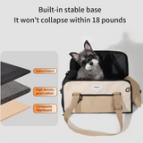 Soft Cat Dog Carriers Portable Breathable Foldable Shoulder