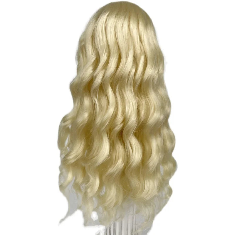 High Temperature Silk Split Scalp Style Big Wave