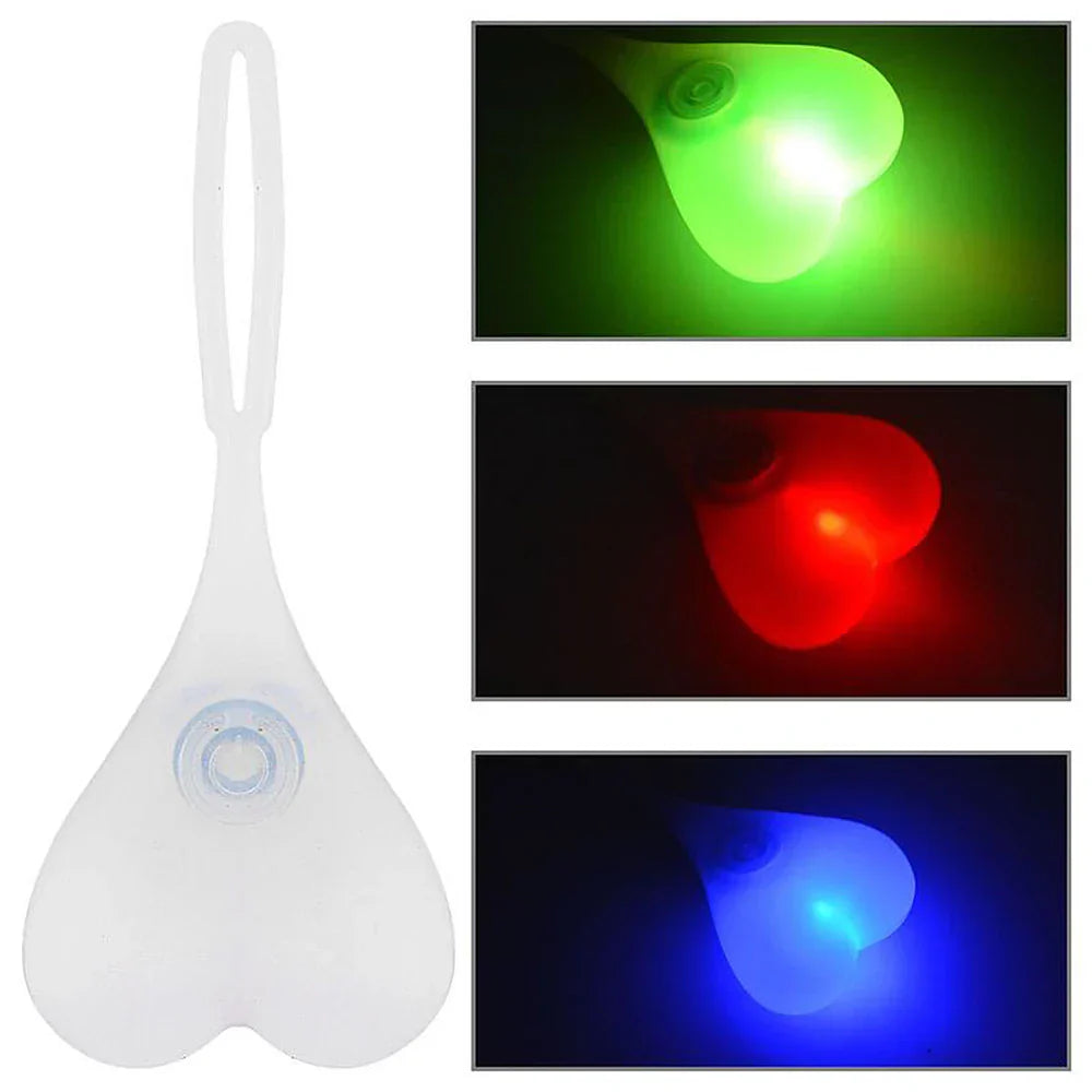 Bicycle Back Rear Tail LED Light Silicone Bike