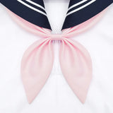 Japanese School Girl Cosplay Anime Sailor Suit Bow