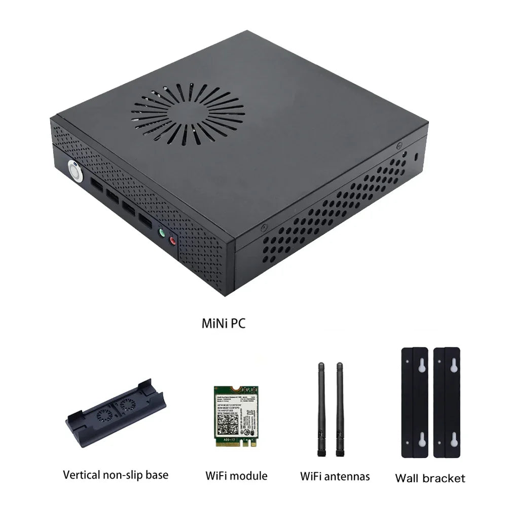 Mini ITX Chassis Portable Desktop Computer Case Gaming