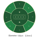 Deluxe Suede Texas Holdem Game Table Mat Nonslip