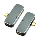 Powered Type C to USB TypeC to 3.5MM