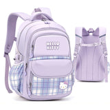 Sanrioed Hello kitty Schoolbag Cartoon Strawberry Kitty Cat