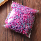 2000 Piece Pack Children's High Elasticity Rubber Band
