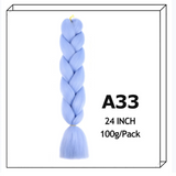 24Inch Synthetic Long Jumbo Ombre Braiding Hair For