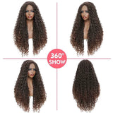 X-TRESS Goddess Faux Locs Wigs Long Braided Lace