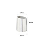 4pcs brushed Stainless Steel Leg Covers for Cabinet