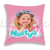 Cute Like Nastya Pillow Case Girls Pillowcase Sofa