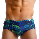 Print Swimming Trunks Male Summer Beach Swimpants Cool Sports Quick Dry Beach Triangle Underwears Low Rise Sexy Swimsuits шорты