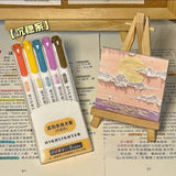 5/15/25 Colors Double Headed Highlighter Pen Set Fluorescent