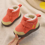 Winter Toddler Kids Girls Snow Boots Plush Warm