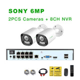 XMeye SONY 6MP POE IP Camera System KIT