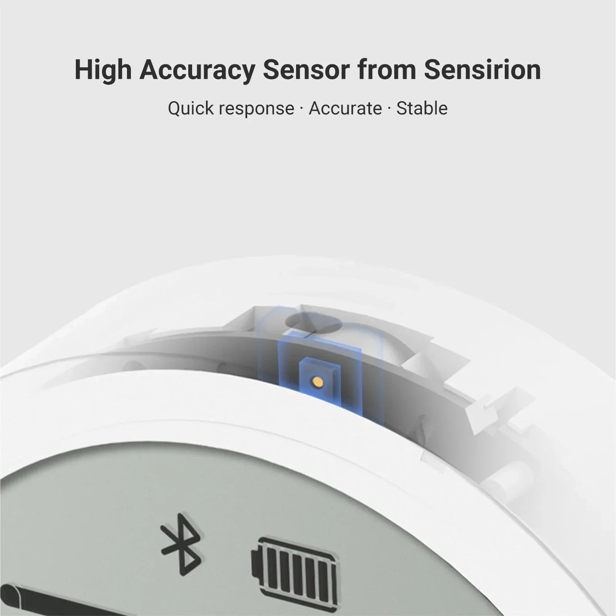 Qingping Bluetooth Hygrometer Thermometer Temperature&Humidity Sensor for Xiaomi