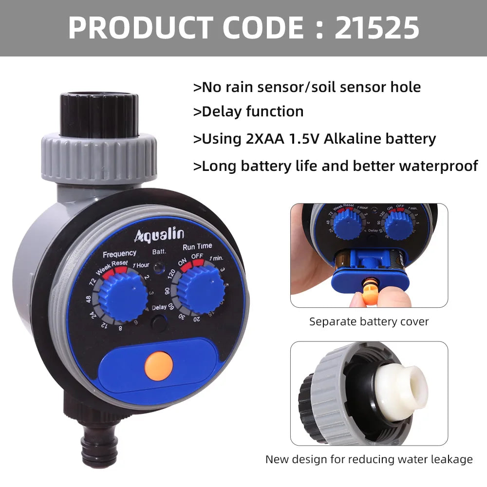 Garden Water Timer Ball Valve Automatic Electronic Watering