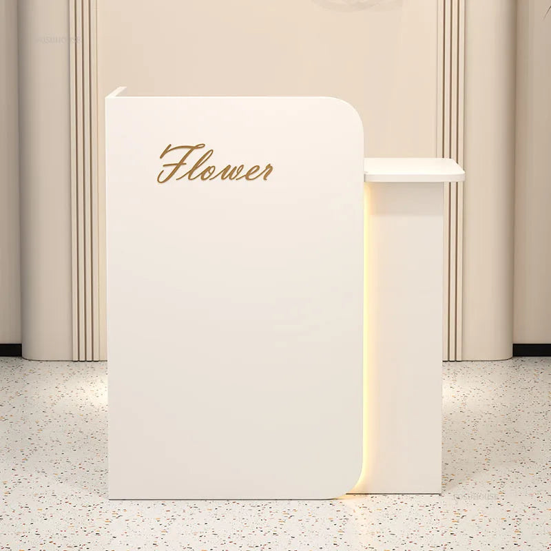 Fashion Coffee Shop Hotel Reception Desks Simple Cash