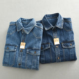 Heavy Duty Denim Shirt for Boys with Loose