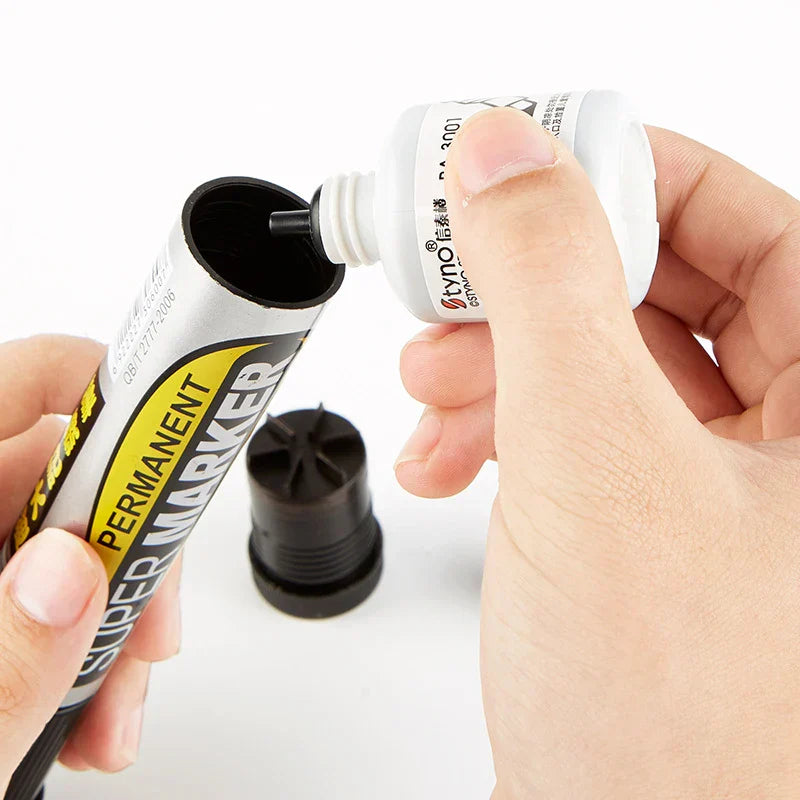 Water Proof Permanent Marker Pens 10 MM Chisel