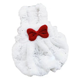 French Bulldog Dress Winter Pug Dog Clothes Christmas