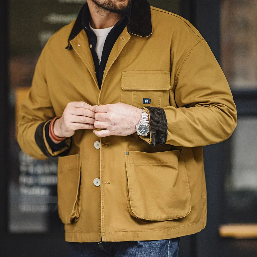 Maden 2024 New American Retro Hunting Lapel Plus