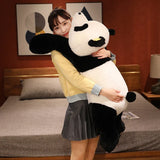 60cm-120cm Giant Panda Plush Toys Soft Sleep Pillow