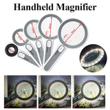 5X 6X 11X 12X Rechargeable Handheld Magnifier 3