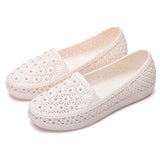 Hollow Out Flats Women Shoes Slip on Casual