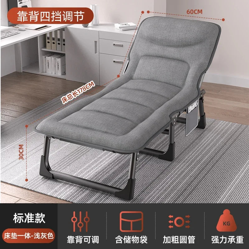 Bedroom Folding Beds Office Lunch Break Single Recliner