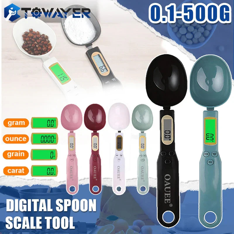 Electronic Kitchen Scale 0.1-500g Weight Measuring Tools Digital