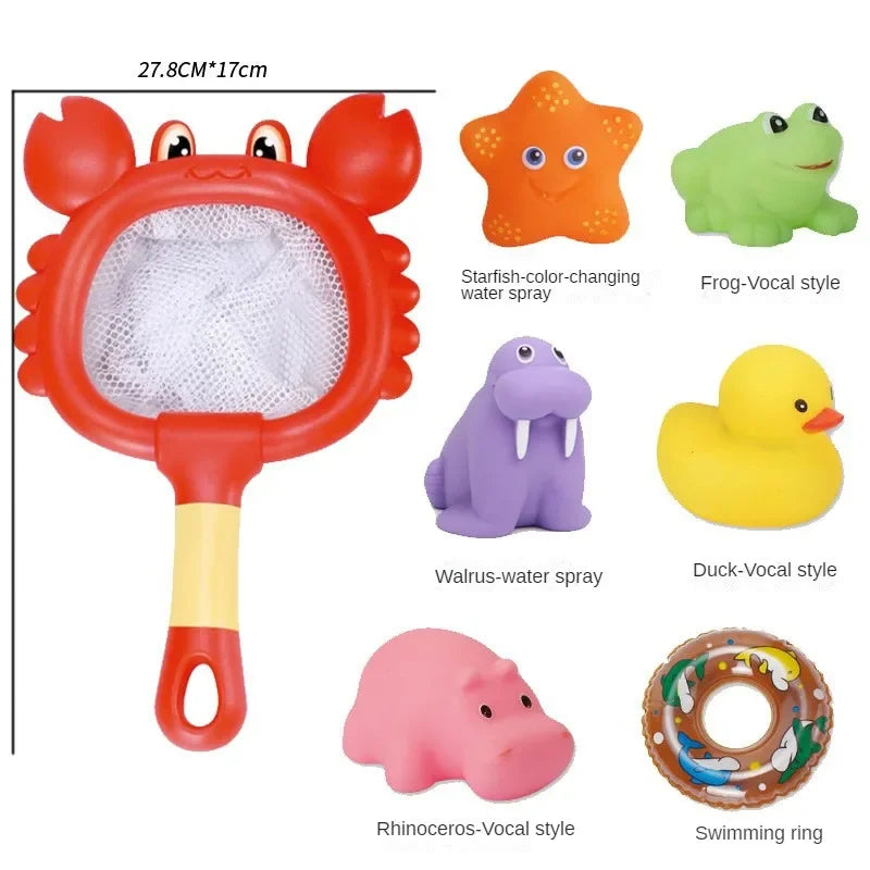 Water Spray Bath Toys Swimming Summer Play Water