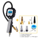 Car Tire Pressure Gauge Air Inflator US/EU Vehicle