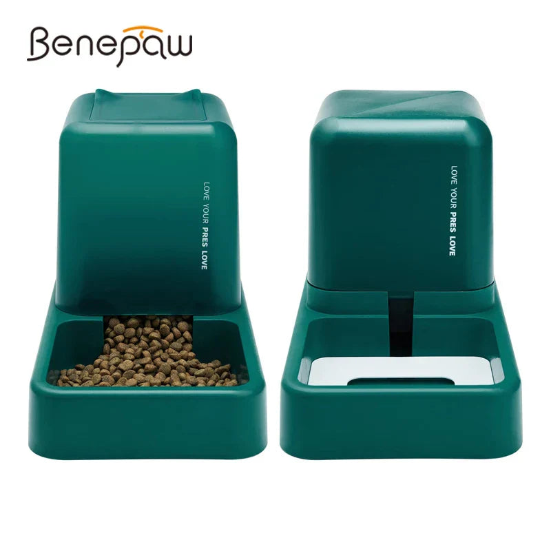 Benepaw Large Capacity Automatic Dog Feeder Water Dispenser