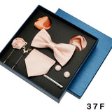 8pcs Luxury Mens Ties Set In Gift Box