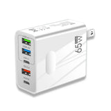 65W GaN Charger USB PD Muti Plugs Fast