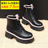 Women Shoes Boots Ankle 2022 New Autumn British