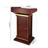 Simple Modern Class Furniture Church Lectern Speech Table