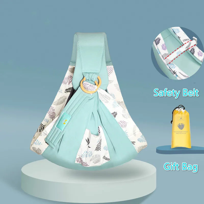 Cotton Wrap Sling Baby Carries Newborn Safety Ring