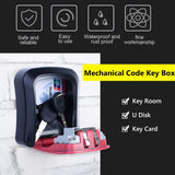 Wall Mount Key Lock Box 4 Digit Combination