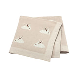 Newborn Baby Blankets Super Soft Knitted Infant Kids