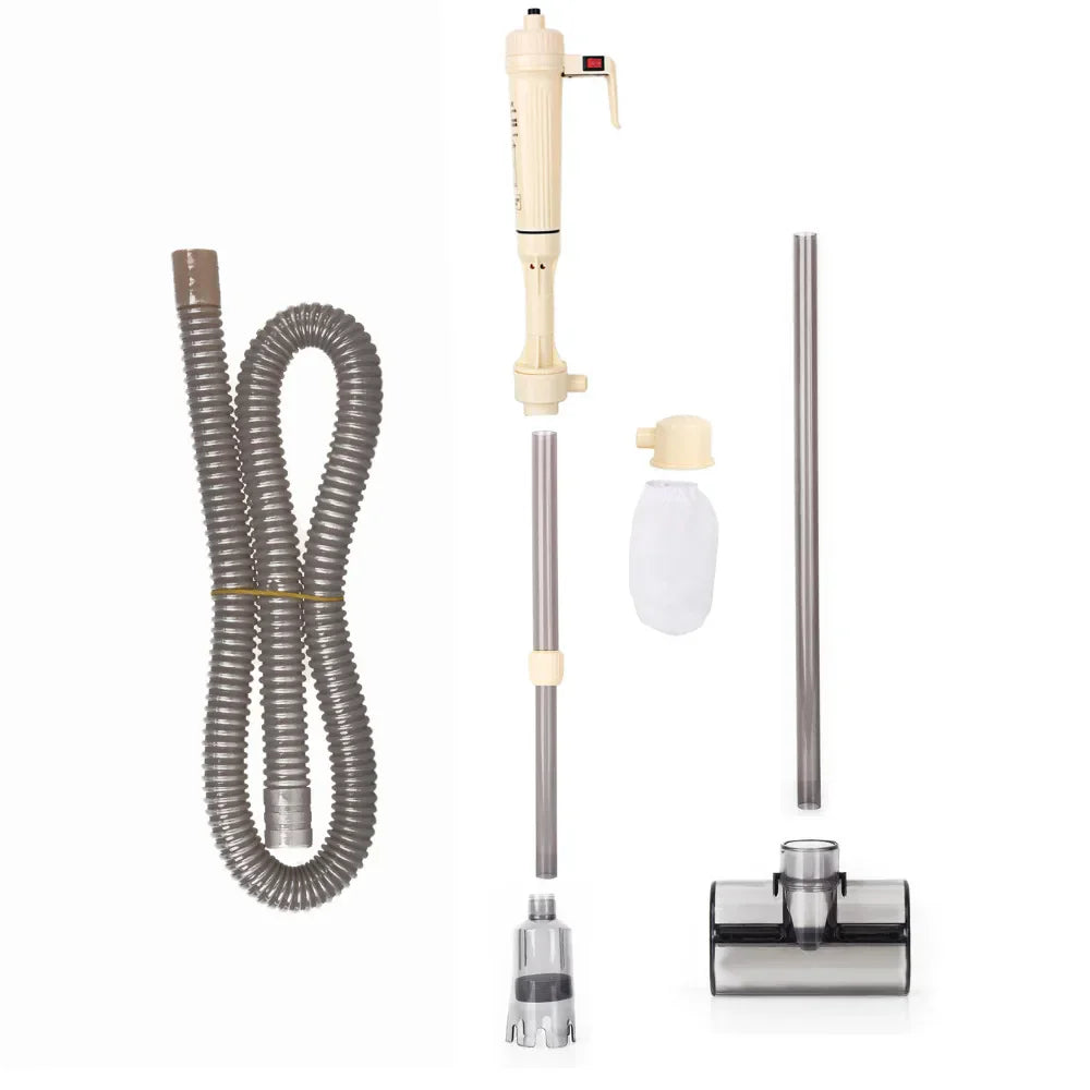 Electric Aquarium Automatic Siphon Fish Tank Gravel Cleaner