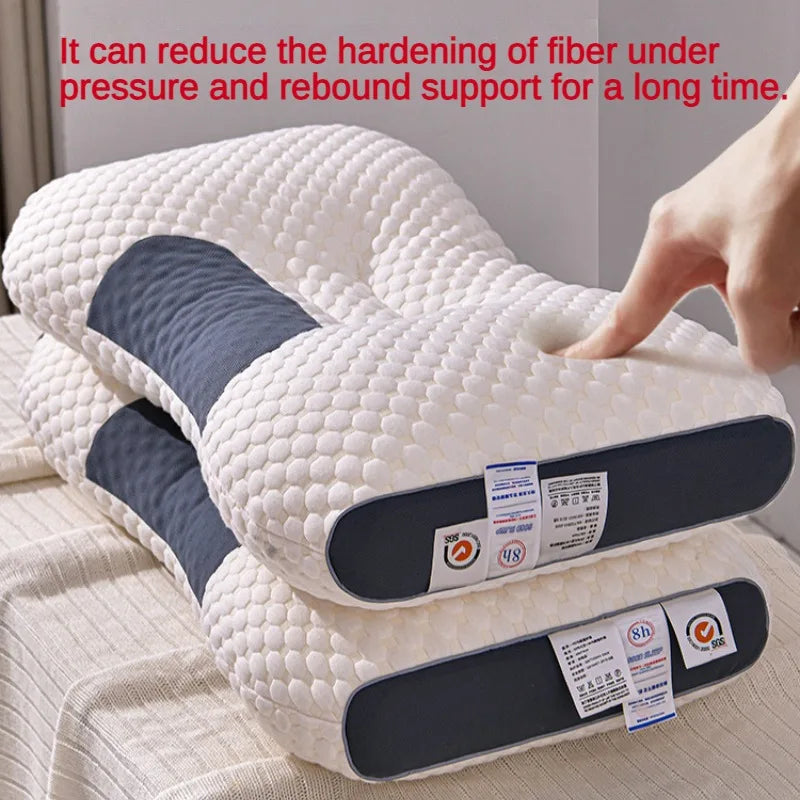 Orthopedic Reverse Traction Pillow Protects Cervical Vertebra and